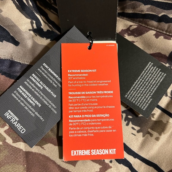 Under Armour Men's XXL Extreme Deep Freeze Insulated Pants - Barren Camouflage - Picture 6 of 10